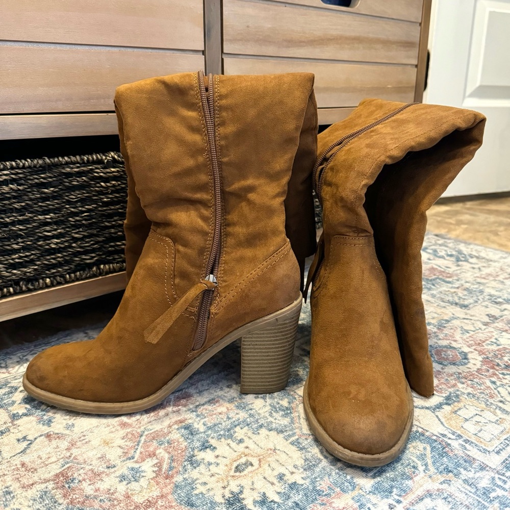 Brown Knee High Boots